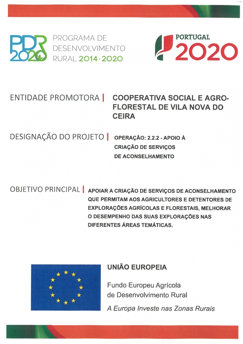 PDR 2020 | Programa de Desenvolvimento Rural 2014-2020 - www.coopvnc.pt